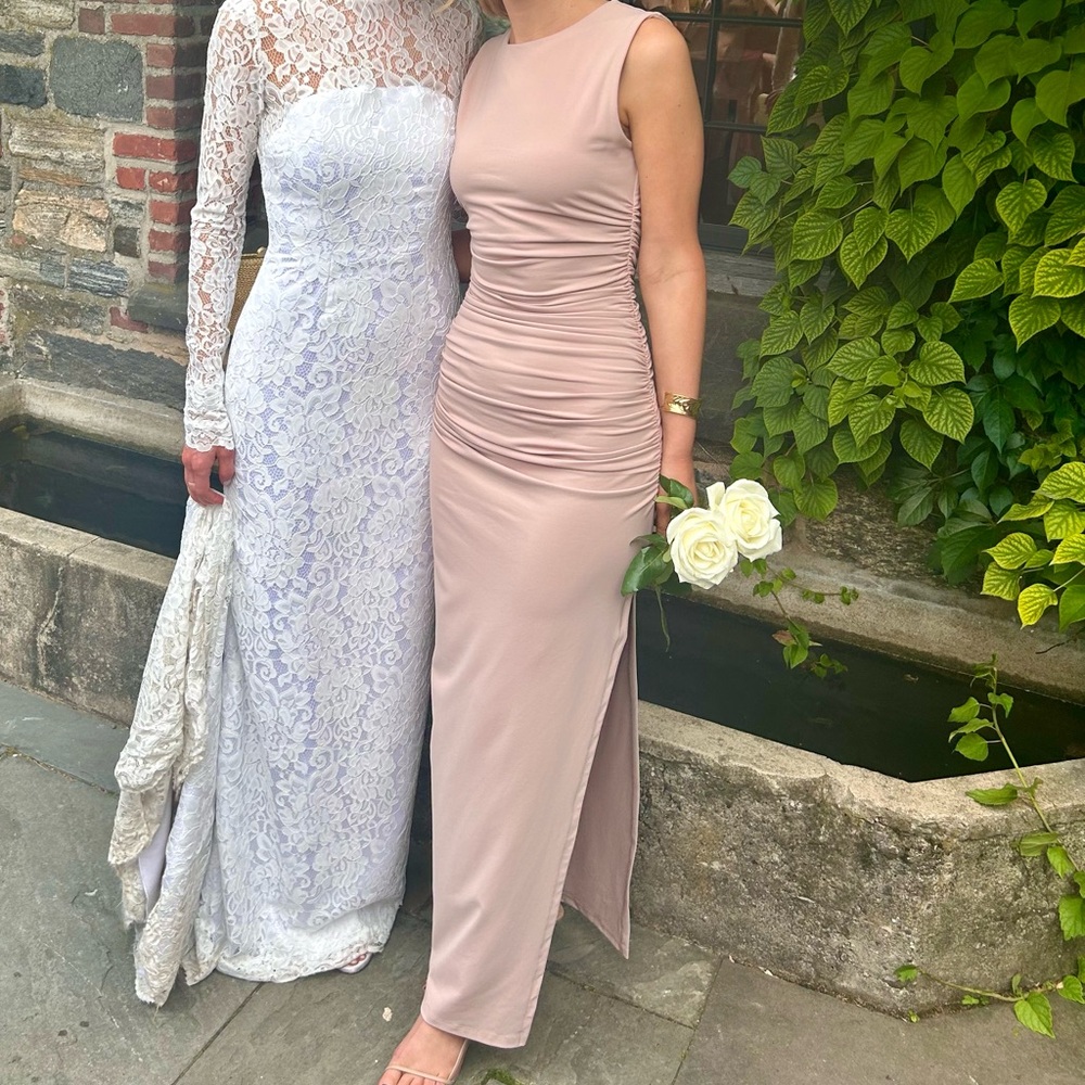 Susana Monaco Sleeveless Pink Maxi Dress - Picture 4 of 4